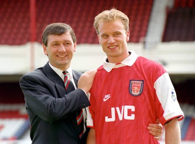 Bergkamp was former Gunners boss Bruce Rioch's first Arsenal signing. (Image Credit: PA)
