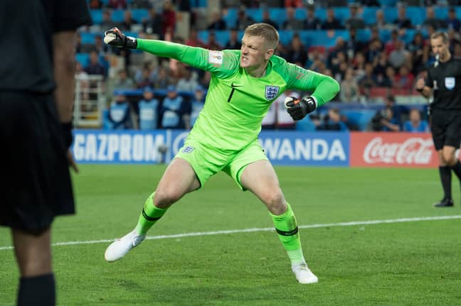 Pickford became a national hero in Russia. Image: PA