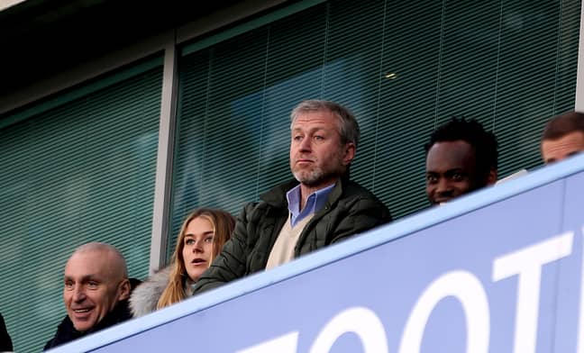 Abramovich watches on. Image: PA Images