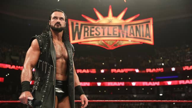 McIntyre has become one of the biggest stars in WWE and fought Roman Reigns at this year's Wrestlemania. Image: WWE