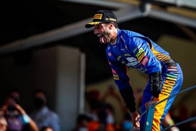 Daniel Ricciardo. Credit: PA