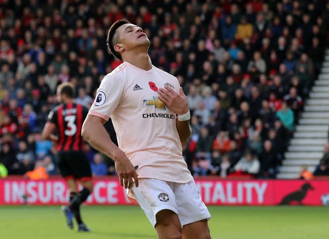 Sanchez has been poor for United. Image: PA Images