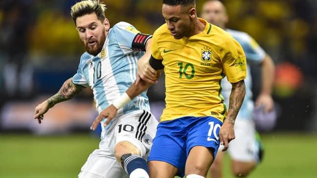 Argentina &amp; Brazil clash at the MCG in 2017.