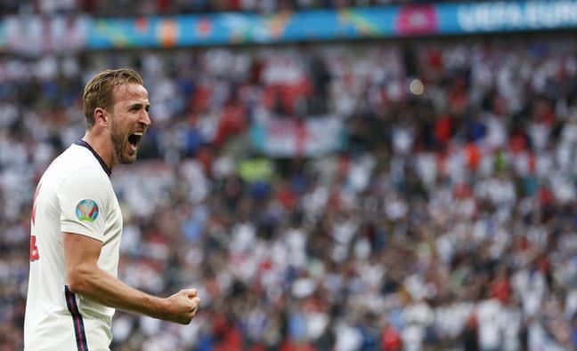 Harry Kane scored his first goal of the European Championships against Germany on Tuesday. Credit: PA