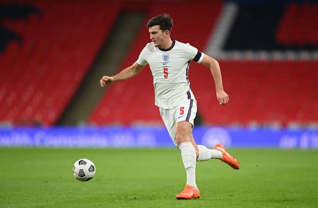 Maguire's ability with the ball at his feet has been important for England. Image: PA Images