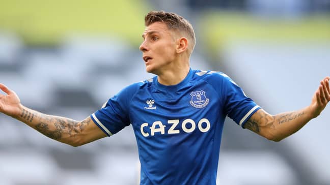 Lucas Digne created more chances than any Everton player last season (Image: PA)