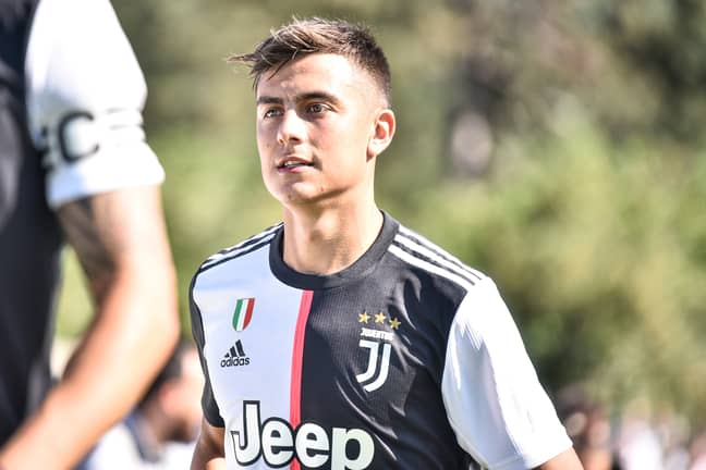 Juventus FC Star Paulo Dybala In Position 6. Credit: PA