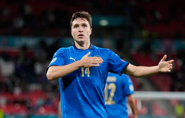 Federico Chiesa has been one of Italy's standout players during this summer's European Championships