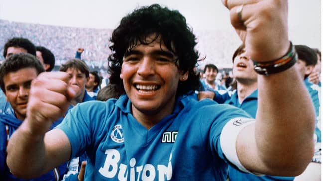 Diego Maradona. Credit: PA