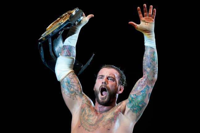 CM Punk at a WWE Live show in London. Image: PA Images