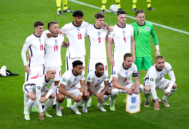 The England national team. Credit: PA Images