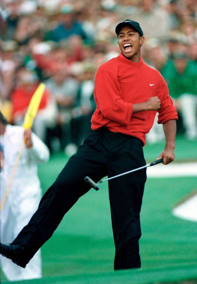 Tiger Woods first won the Masters 25 years ago, back in 1997. Credit: Alamy