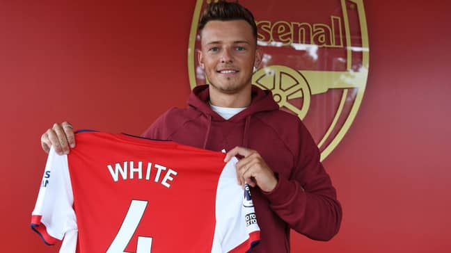 Arsenal completed the signing of Ben White from Brighton &amp; Hove Albion earlier this month