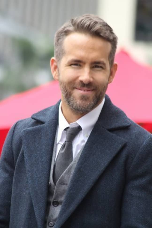 Ryan Reynolds' Aviation Gin truck was parked in front of Jackman's cafe. Credit: PA