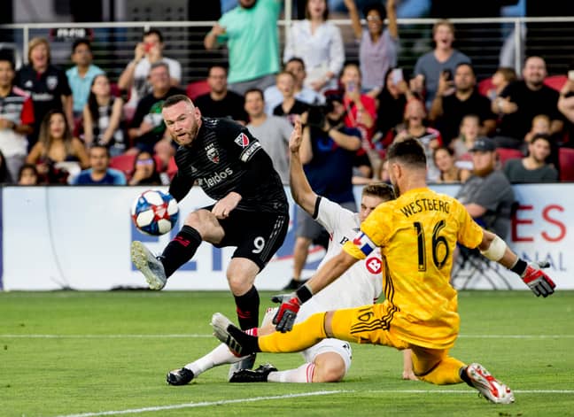 Rooney scores for DC United. Image: PA Images