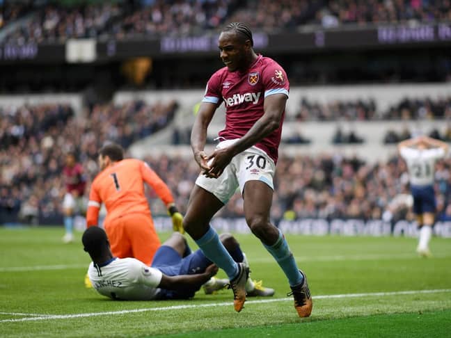 Michail Antonio found the back of the net ten times for West Ham last term