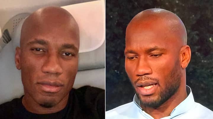 People Are Freaking Out About Didier Drogba Being Bald