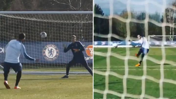 Chelsea's January Signing Gonzalo Higuain Is Looking Absolutely Lethal In Training