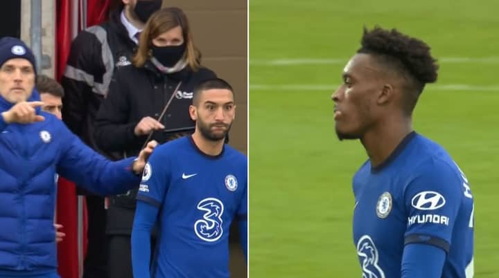 Callum Hudson-Odoi Substituted Just 31 Minutes After Coming On During Southampton Vs Chelsea 