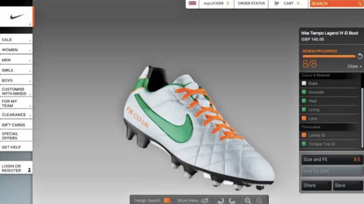 Pautas Caucho Estado Remembering When You Spent Every Lesson Customising Football Boots On Nike  iD - SPORTbible