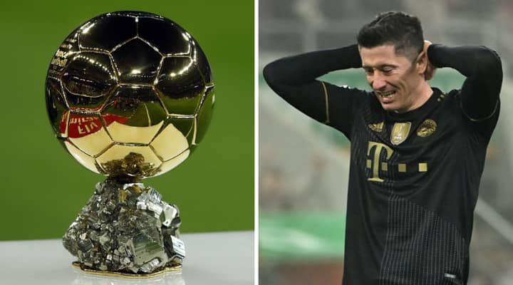 Robert Lewandowski Set To Finish Third In 2021 Ballon d'Or, Just Beaten To Second By Another Forward 