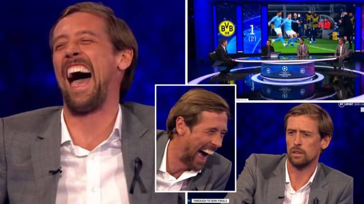 Peter Crouch Forgot That He Scored In the Champions League, And It Was Hilarious