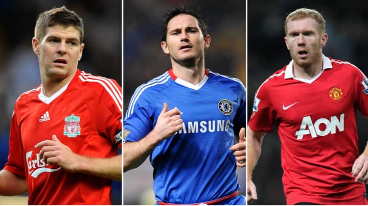 Comparing Steven Gerrard, Frank Lampard And Paul Scholes By Their Career Ballon d'Or Votes