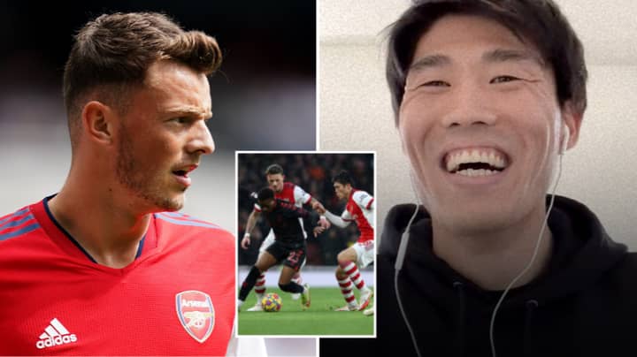 Arsenal Defender Takehiro Tomiyasu Has Theory Why Teammate Ben White Doesn't Pass To Him