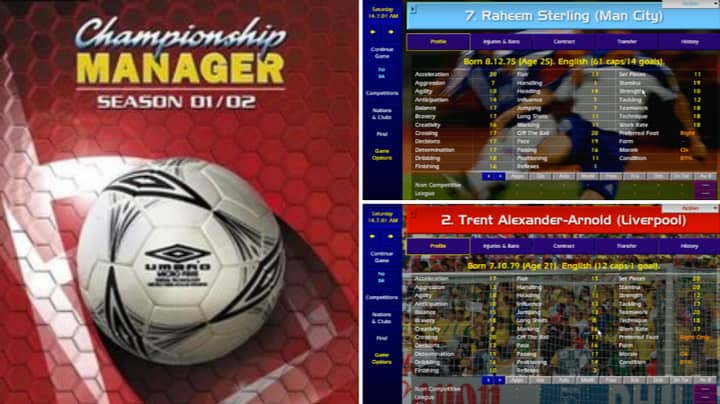 You Can Play Championship Manager 01/02 With Today's Squads