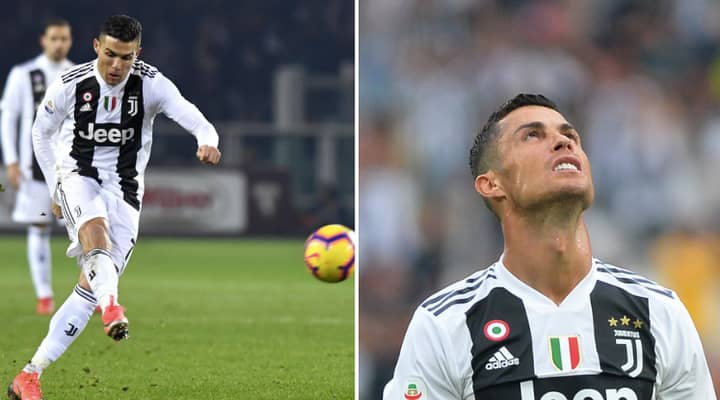 Cristiano Ronaldo Is Statistically The Second-Worst Free-Kick Taker In Serie A History