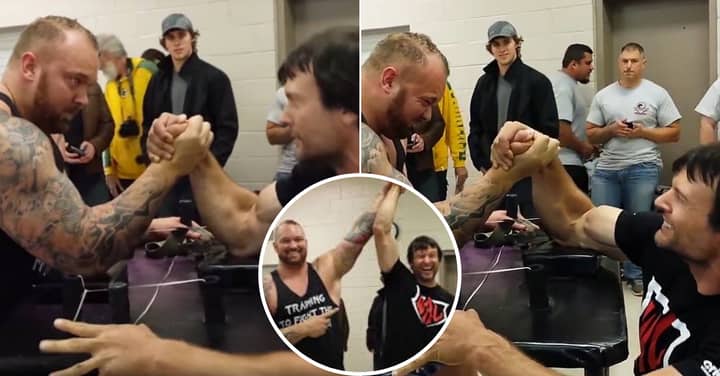 ‘The Mountain’ Suffered A Devastating Arm-Wrestling Defeat To A Man Half His Size