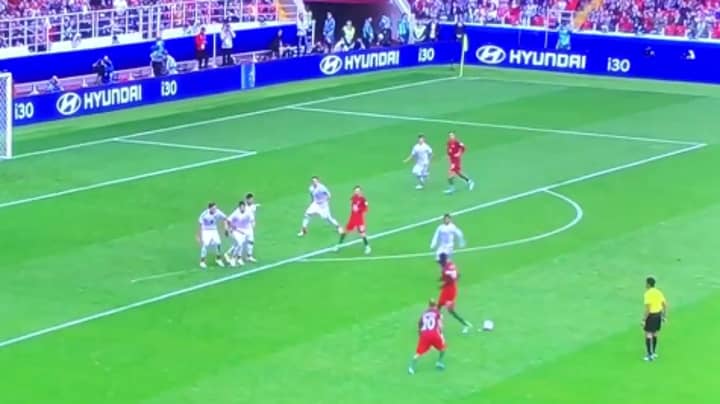 WATCH: Portugal Produced One Of The Worst Free-Kick Routines You'll Ever See