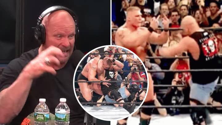 Stone Cold Steve Austin Explains Why He Refused To Lose Against Brock Lesnar In WWE Match