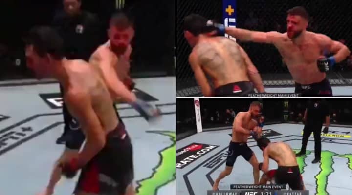 Max Holloway Entered ‘The Matrix’ With Amazing Head Movement At UFC Fight Island 7