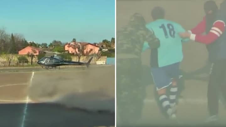 Italian Footballer's 'Fitting' Retirement Saw Him Get 'Kidnapped' Mid-Match