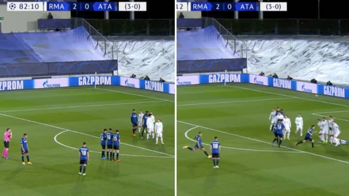 Atalanta's Genius 'Moving Wall' Free-Kick Routine Against Real Madrid Worked Brilliantly