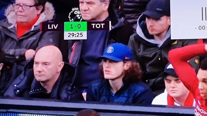 Meet The Adrien Rabiot Lookalike Who Trolled Liverpool Fans After Being Spotted In Crowd At Anfield