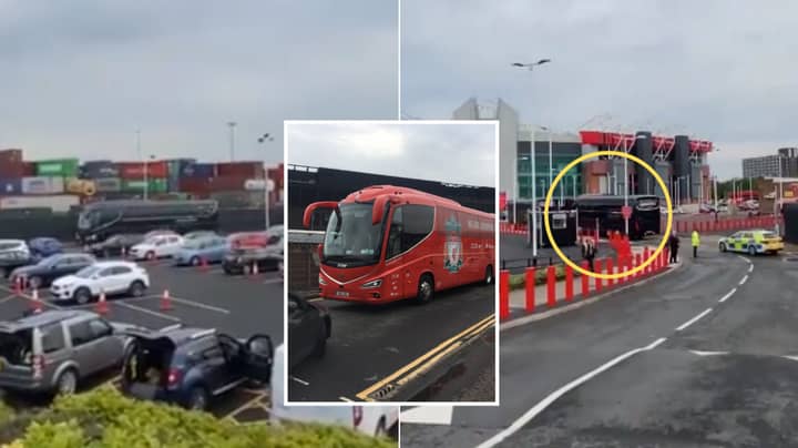 Liverpool Used A Decoy Bus To Throw Off Manchester United Fans And Arrive At Old Trafford