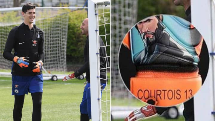 Thibaut Courtois' Customised Fortnite Goalkeeper Gloves Are Something Else 