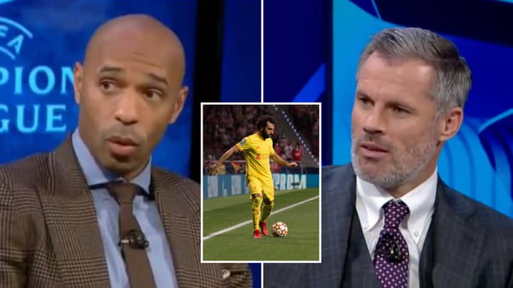 Thierry Henry Argues Against Carragher That Salah Is World’s Best, Names Two Players Better Than Him