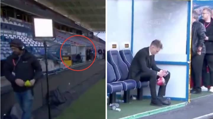 Scott McTominay Looked Devastated As He Sat Alone In Dugout After Man Utd Draw vs Huddersfield