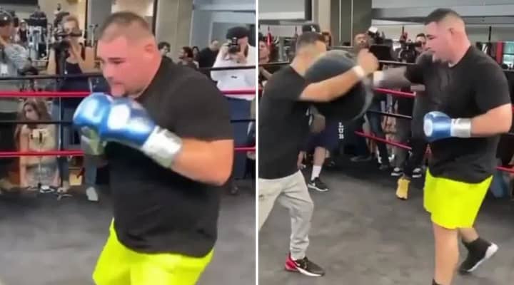 Andy Ruiz Jr Video From Training Shows Him In Dangerous Form