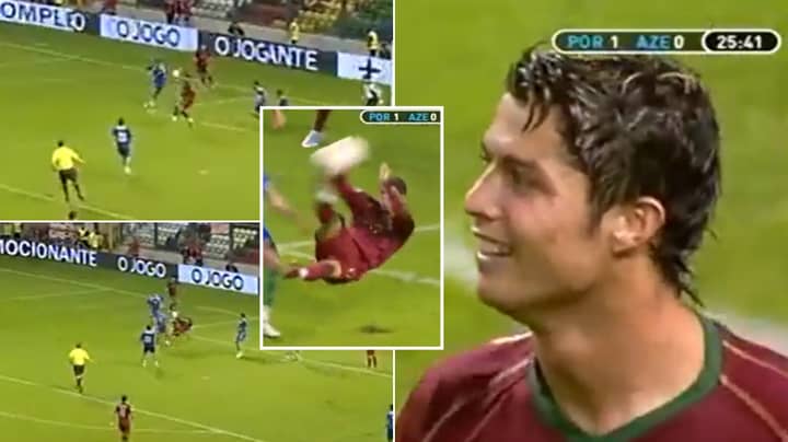 Cristiano Ronaldo's Forgotten Bicycle Kick Goal That Was Wrongly Disallowed Would Have Gone Down In History