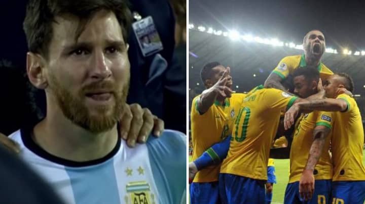 Brazil Knock Argentina Out Of The Copa America At Semi-Final Stage