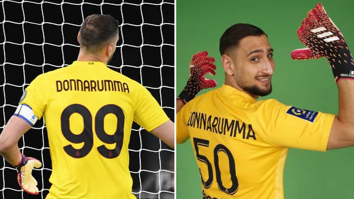 Why Gianluigi Donnarumma Was Banned From Wearing The No.99 Shirt After Signing For PSG
