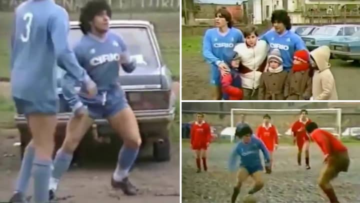 The Brilliant Story Behind Diego Maradona Playing In Charity Game In Naples Against The Wishes Of His Club
