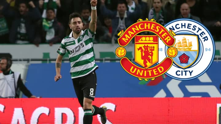 Manchester United Hoping To Beat Rivals City To Midfielder Bruno Fernandes