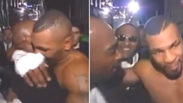 Rare Footage Of Mike Tyson Celebrating With Tupac Shakur The Night He Was Killed