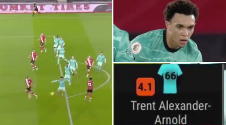 Fans Are Sharing Video Of Trent Alexander-Arnold’s Disasterclass Against Southampton