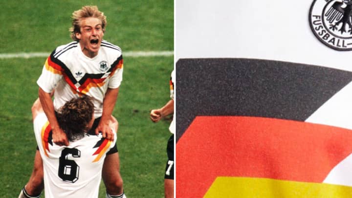 Adidas Have Brought Out A Germany 1990 Replica Jersey And It's Beautiful 